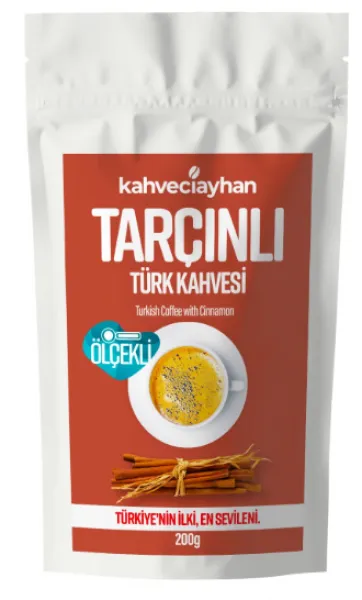 Kahveci Ayhan Tarçınlı Türk Kahvesi 200 gr Kahve
