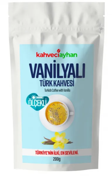 Kahveci Ayhan Vanilyalı Türk Kahvesi 200 gr Kahve