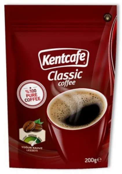 Kentcafe Classic Hazır Kahve 200 gr Kahve