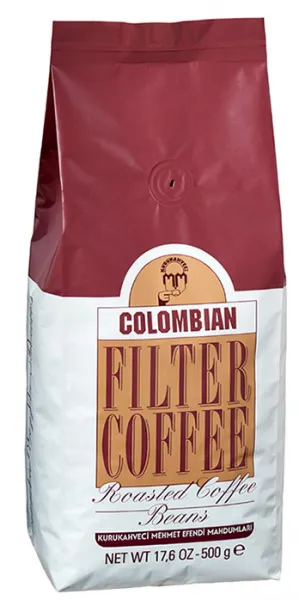 Kurukahveci Mehmet Efendi Colombian Çekirdek Kahve 500 gr 500 gr Kahve