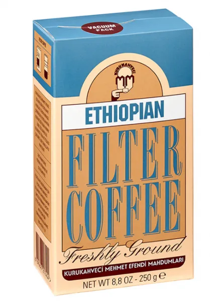 Kurukahveci Mehmet Efendi Ethiopian Filtre Kahve 250 gr Kahve