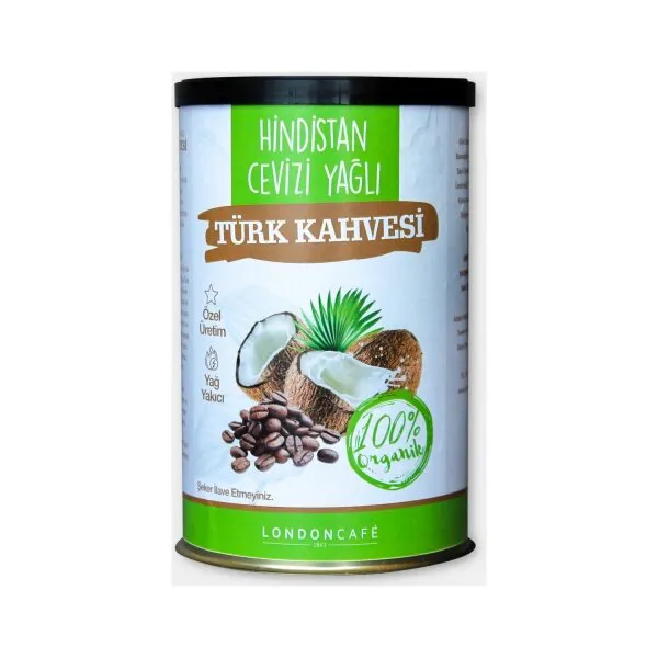 London Cafe Hindistan Cevizi Yağlı Türk Kahvesi 250 gr Kahve