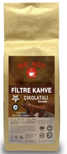 Mare Mosso Çikolata Aromalı Filtre Kahve 1 kg Kahve