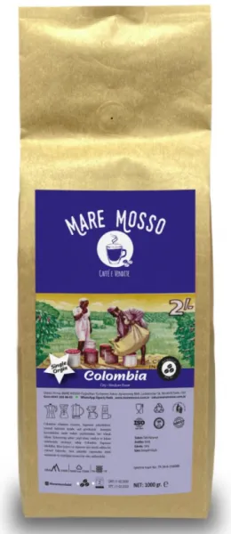 Mare Mosso Colombia Supremo Yöresel Filtre Kahve 1 kg Kahve