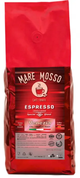 Mare Mosso Espresso Venezia Çekirdek Kahve 1 kg Kahve