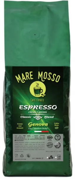 Mare Mosso Genova Espresso 1 kg Kahve