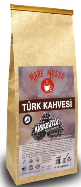 Mare Mosso Karadut Aromalı Türk Kahvesi 1 kg Kahve