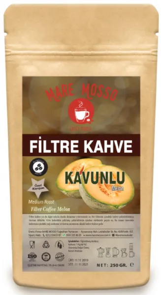 Mare Mosso Kavun Aromalı Filtre Kahve 250 gr Kahve