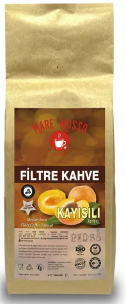 Mare Mosso Kayısı Aromalı Filtre Kahve 1 kg Kahve