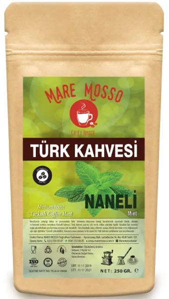 Mare Mosso Nane Aromalı Türk Kahvesi 250 gr Kahve