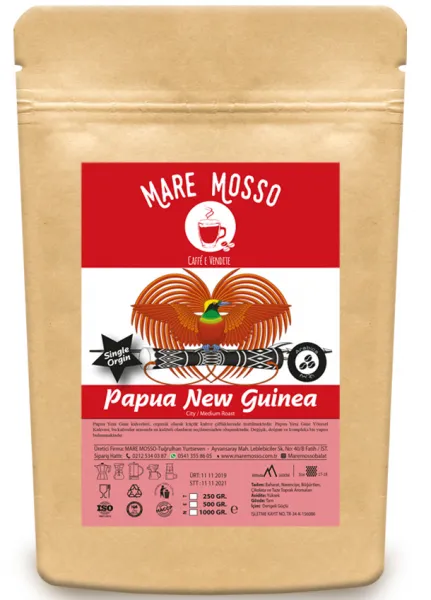 Mare Mosso Papua New Guinea Yöresel Filtre Kahve 250 gr Kahve