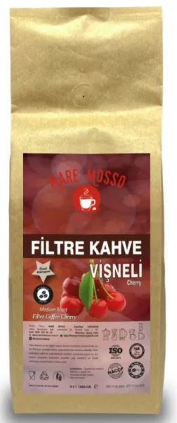 Mare Mosso Vişne Aromalı Filtre Kahve 1 kg Kahve