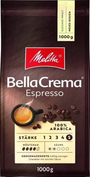 Melitta BellaCrema Espresso Çekirdek Kahve 1 kg Kahve
