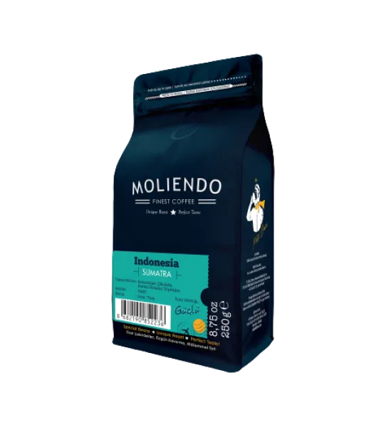 Moliendo Indonesia Sumatra Yöresel Çekirdek Kahve 250 gr Kahve