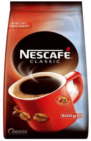 Nescafe Classic Hazır Kahve 600 gr Kahve