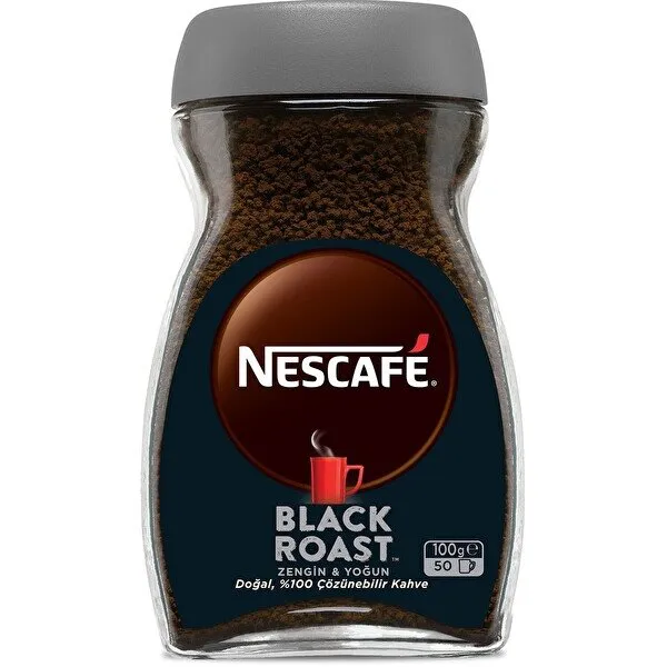 Nescafe Classic Black Roast Hazır Kahve 100 gr Kahve