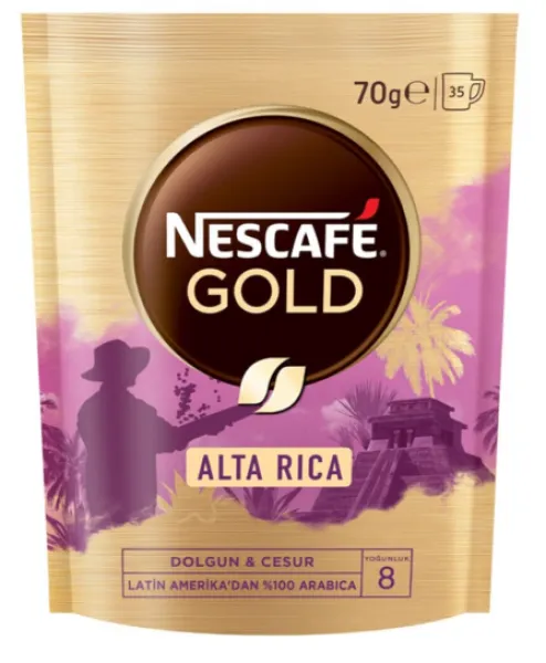 Nescafe Gold Alta Rica Hazır Kahve 70 gr Kahve