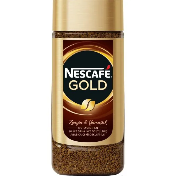 Nescafe Gold Hazır Kahve Kavanoz 200 gr Kahve