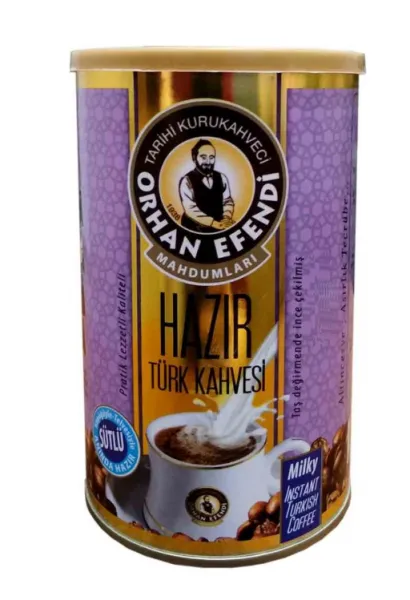 Orhan Efendi Hazır Sütlü Türk Kahvesi 250 gr Kahve