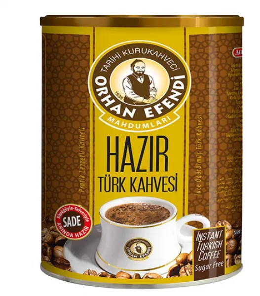 Orhan Efendi Hazır Türk Kahvesi Sade 250 gr Kahve