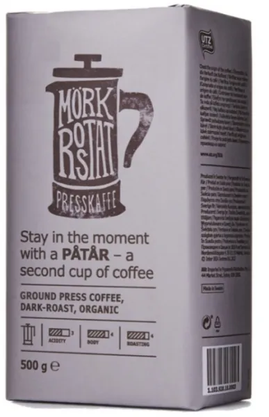 Patar Mörk Rostat Organik French Press Filtre Kahve 500 gr Kahve