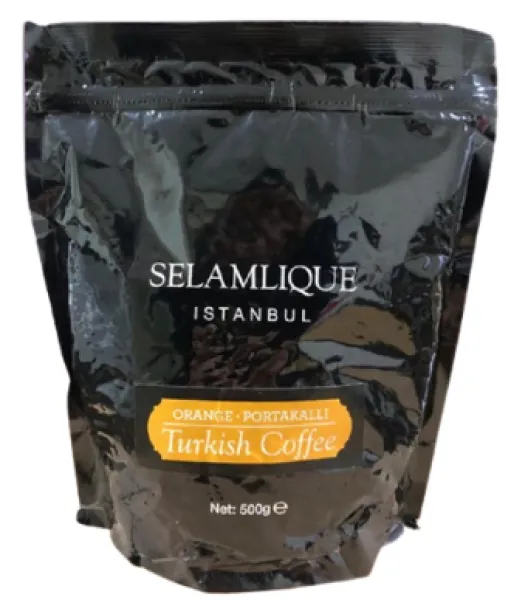 Selamlique Portakallı Türk Kahvesi 500 gr Kahve