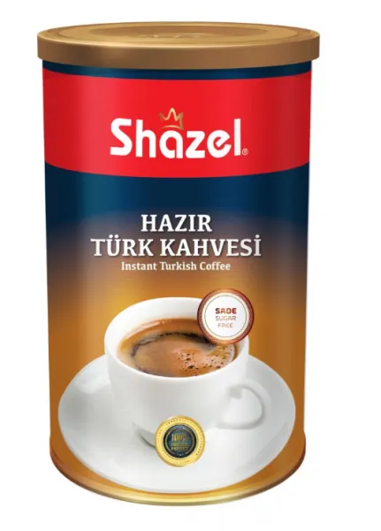 Shazel Hazır Türk Kahvesi Sade 250 gr Kahve