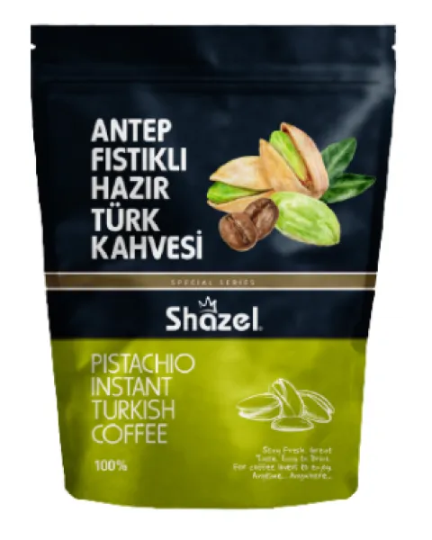 Shazel Special Antep Fıstıklı Hazır Türk Kahvesi 200 gr Kahve