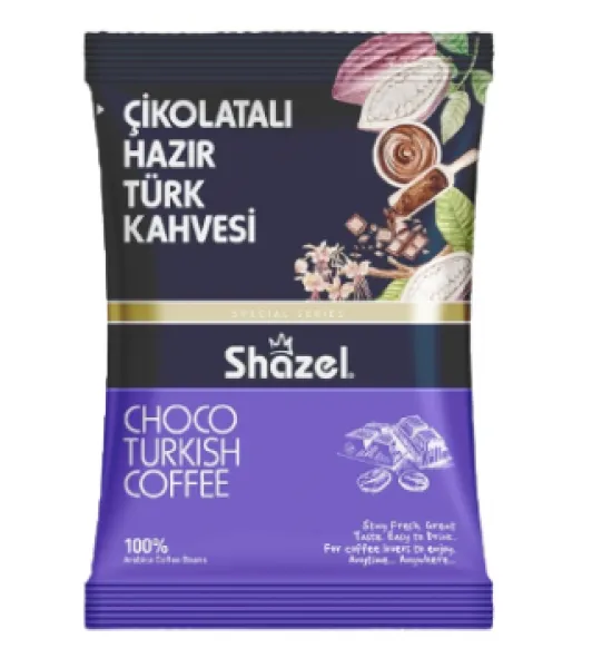 Shazel Special Çikolatalı Hazır Türk Kahvesi 100 gr Kahve