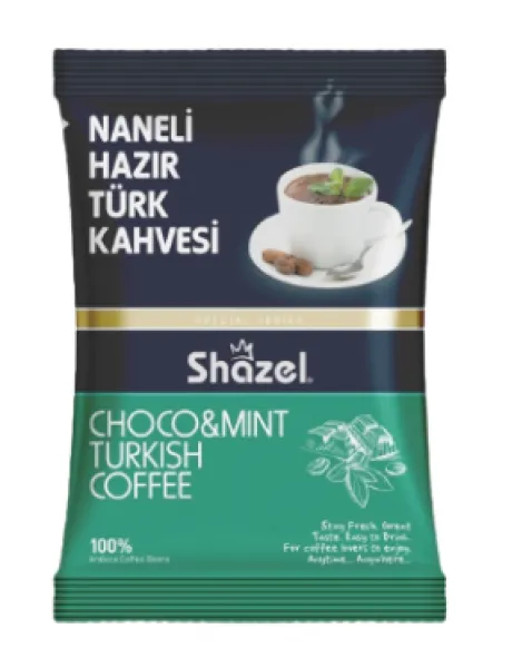 Shazel Special Naneli Hazır Türk Kahvesi 100 gr Kahve