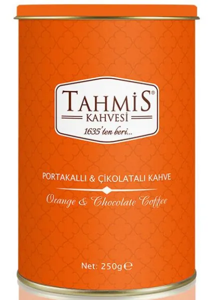 Tahmis Portakallı Çikolatalı Türk Kahvesi 250 gr Kahve