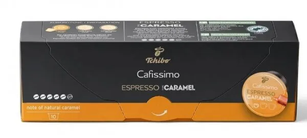 Tchibo Cafissimo Espresso Caramel 10 Kapsül Kahve Kahve