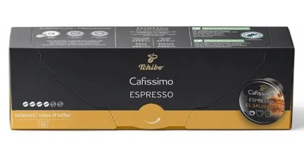 Tchibo Cafissimo Espresso El Salvador 10 Adet Kahve