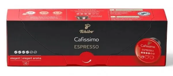Tchibo Cafissimo Espresso Elegant Aroma 10 Kapsül Kahve Kahve