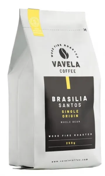 Vavela Coffee Brasilia Santos Çekirdek Kahve 250 gr Kahve