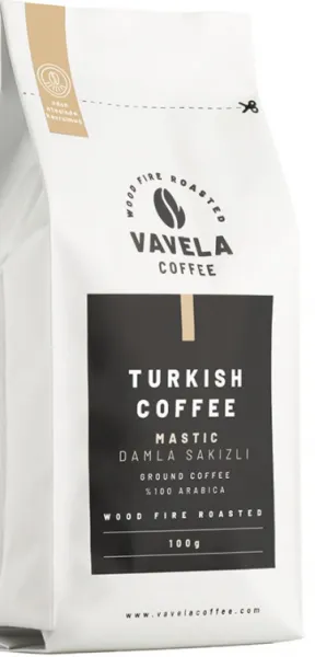 Vavela Coffee Damla Sakızlı Türk Kahvesi 100 gr Kahve