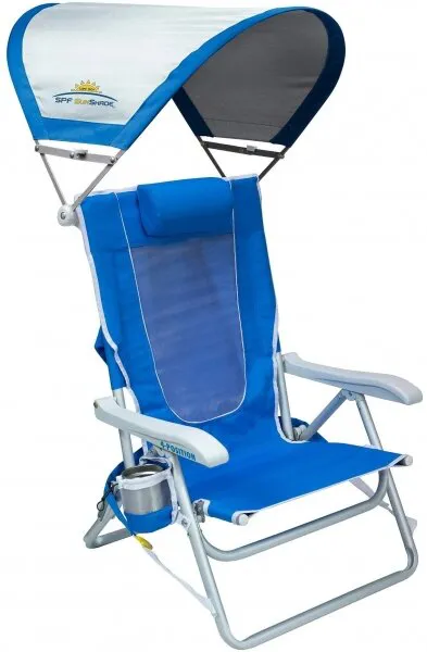 GCI Outdoor SunShade Backpack Beach Chair Kamp Sandalyesi