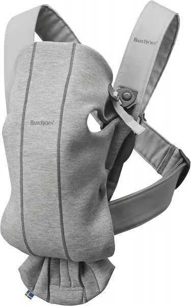 BabyBjörn Mini 3D Light Grey Gri Kanguru