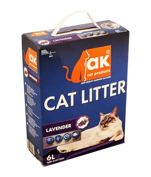 Akkum Aktive Carbon Lavanta 6 lt Kedi Kumu