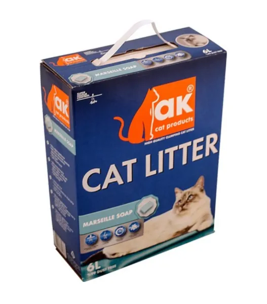 Akkum Aktive Carbon Marsilya 6 lt Kedi Kumu