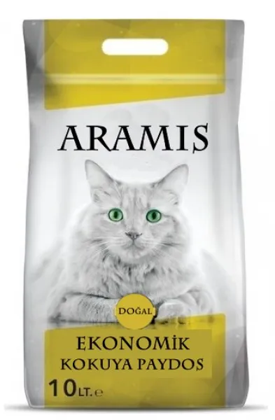 Aramis Doğal Kokusuz 10 lt Kedi Kumu