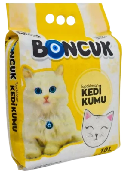 Boncuk Bentonit Papatya Kokulu 10 lt 10 lt Kedi Kumu