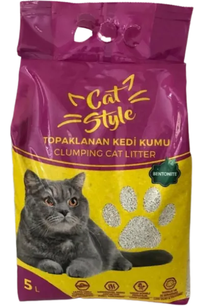 Cat Style Pudra Topaklanan 5 lt Kedi Kumu