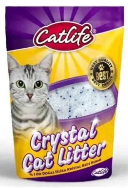 Catlife Silika Kristal 3.8 lt Kedi Kumu