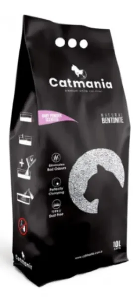 Catmania Premium Naturel Pudra Kokulu 10 lt Kedi Kumu