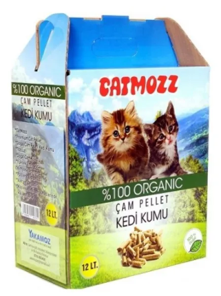 Catmozz Çam Peleti 12 lt Kedi Kumu