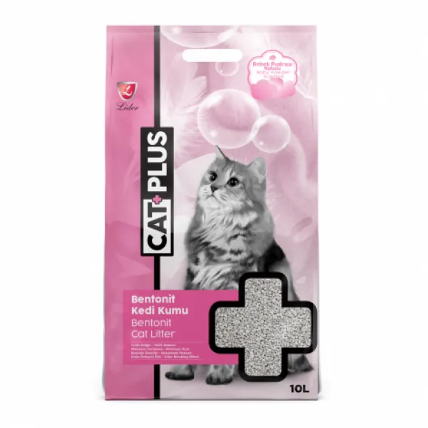 CatPlus Bebek Pudralı 10 lt Kedi Kumu