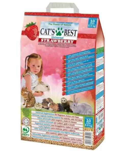 Cats Best Universal Strawberry 10 lt Kedi Kumu