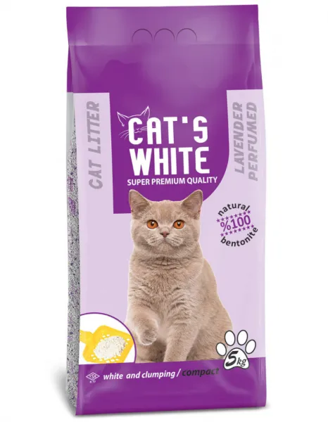 Cat's White Lavanta Kokulu 5 kg Kedi Kumu