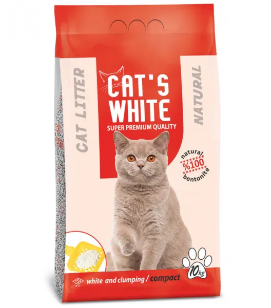 Cat's White Natural Kokusuz 10 kg Kedi Kumu